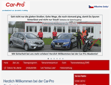 Tablet Screenshot of car-pro.eu